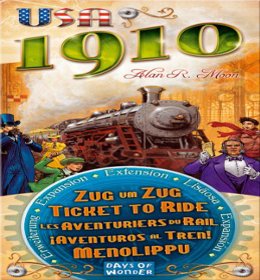 Ticket To Ride: USA 1910 Expansion