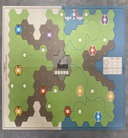 Age of Steam Deluxe Expansion: Detroit Bankruptcy & Heavy Cardboard Maps